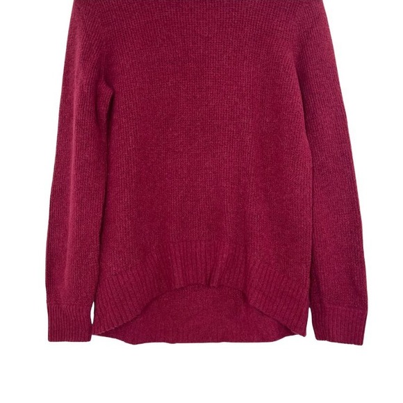 J.Crew Women's Merino Wool Alpaca Blend Sweater Red Small Minimalist NWT - Picture 5 of 8